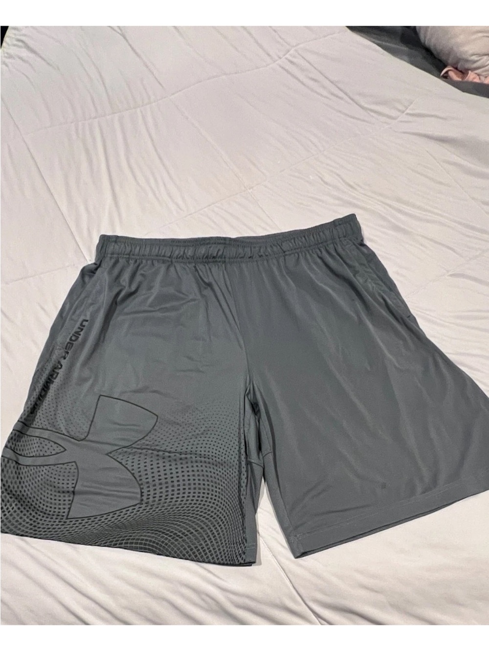 Under Armour Men's Charcoal Athletic Performance Shorts